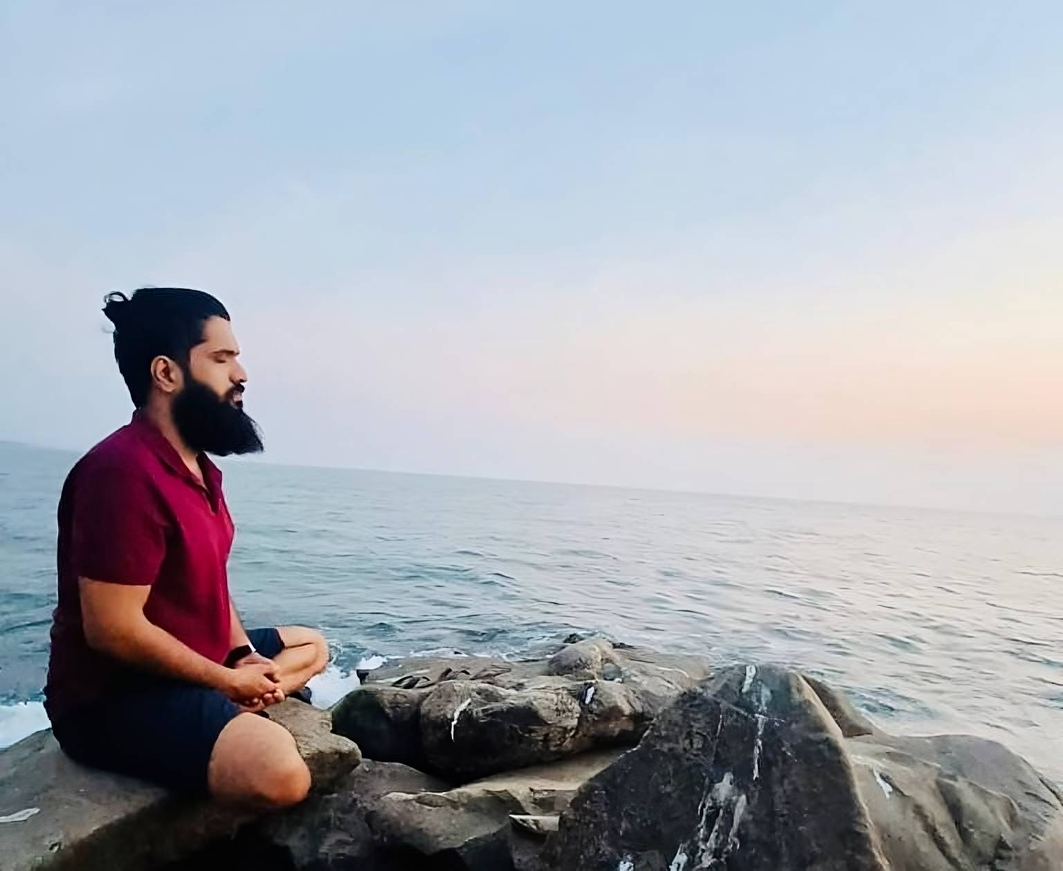 vishnu meditating