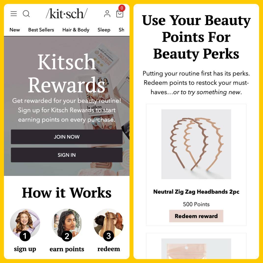 Kitsch Rewards by Rivo