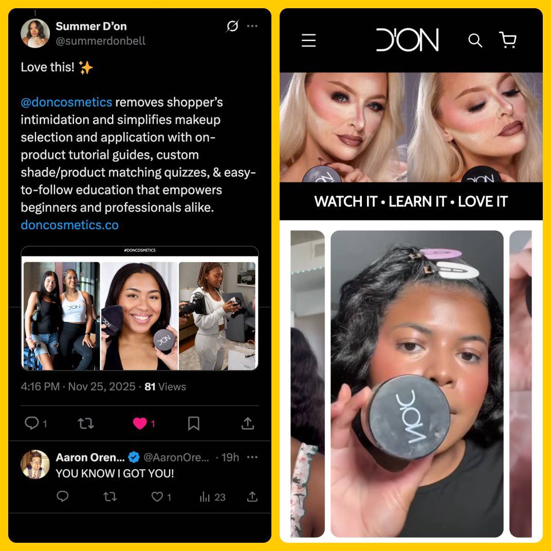 ​D’on Cosmetics​