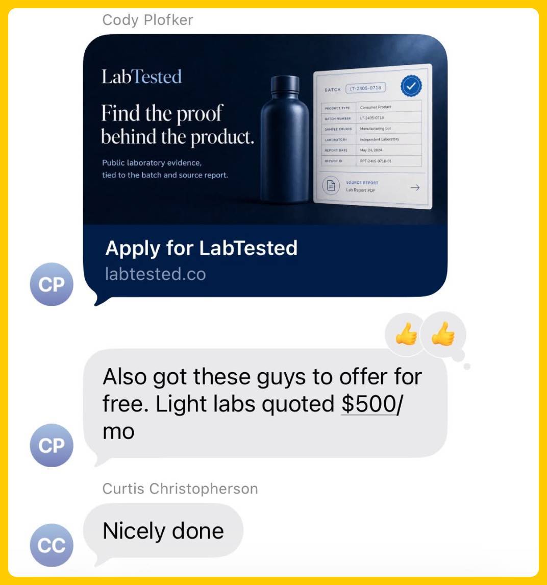 LabTested Texts