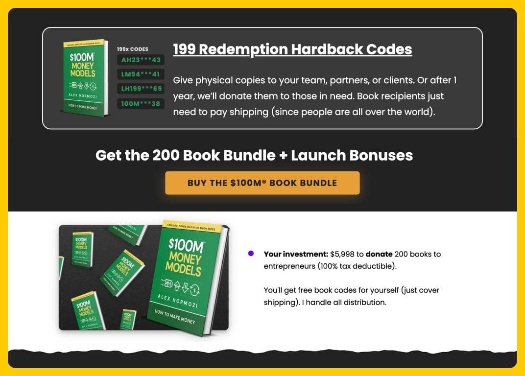 199 Redemption Hardback Codes