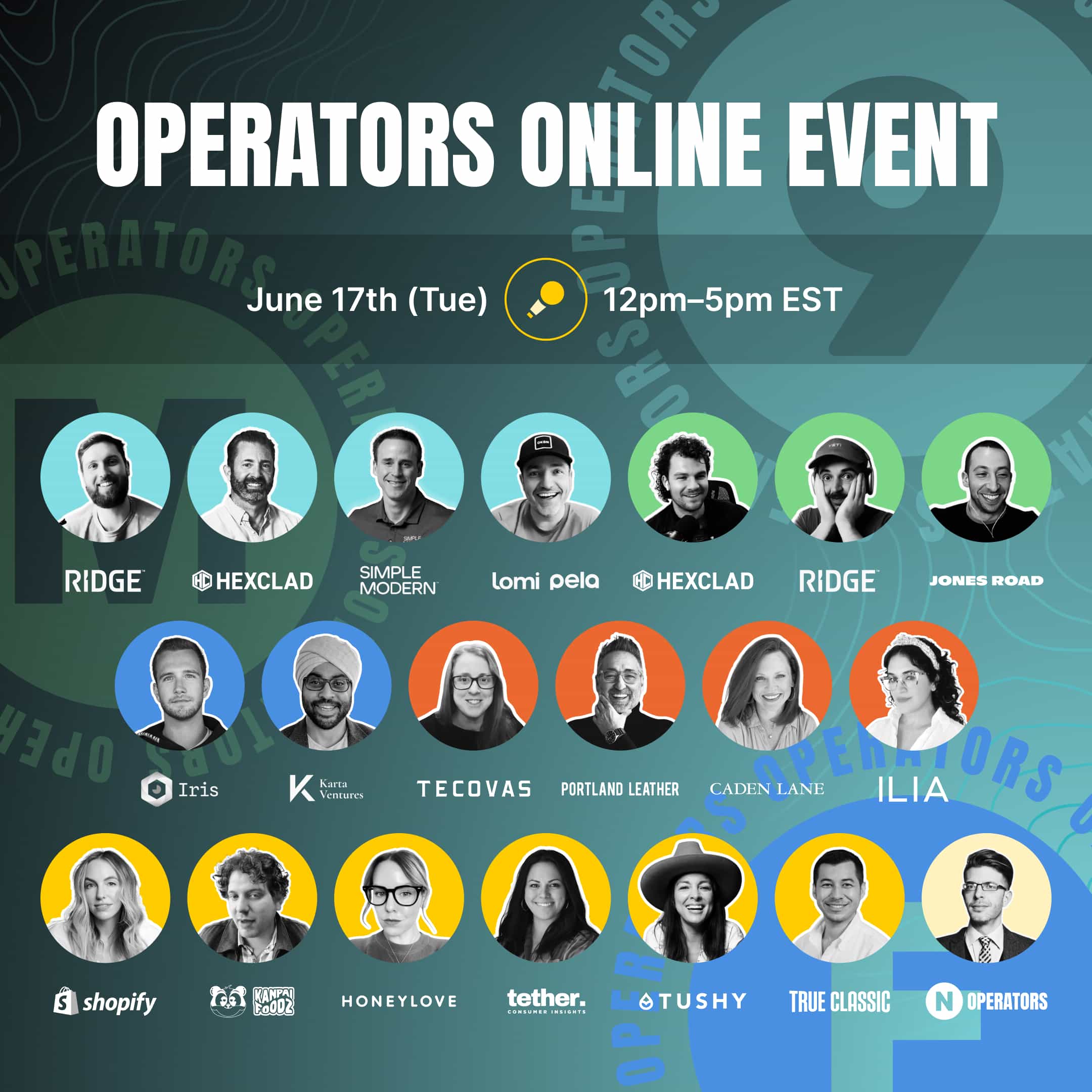 Operators Online Event: June 17