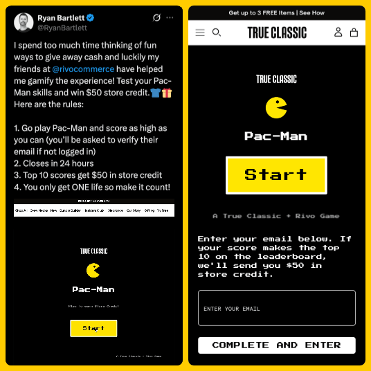 Ryan Bartlett Rivo Pac-Man Game