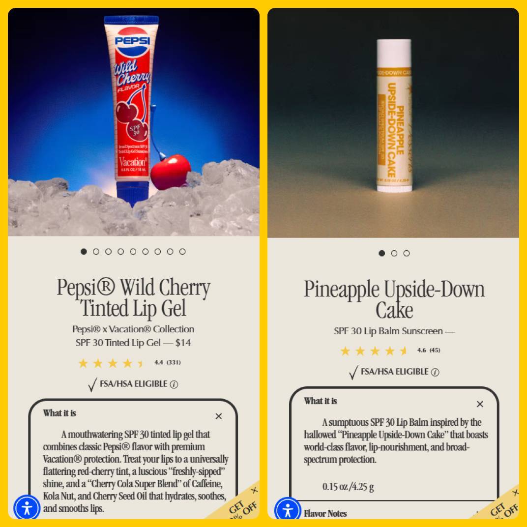 Vacation Sunscreen Scents