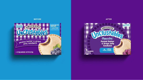 Uncrustables Reveals Sleek Brand Refresh