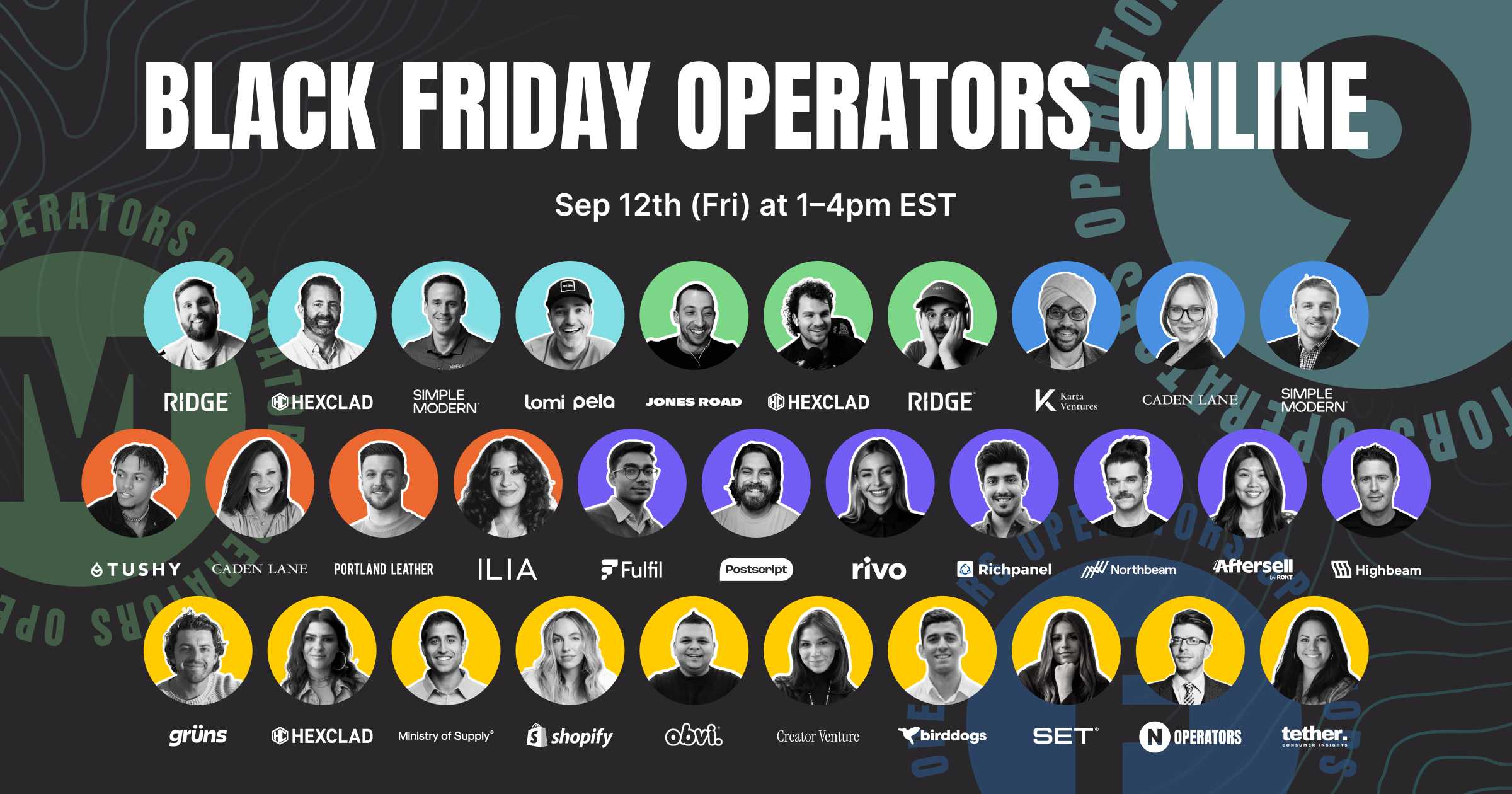 Operators Black Friday Speakers