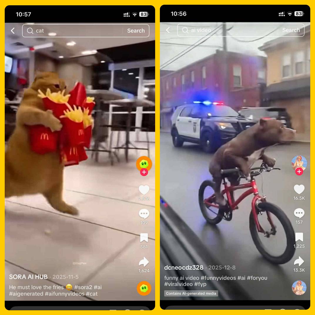 AI Generated Videos TikTok