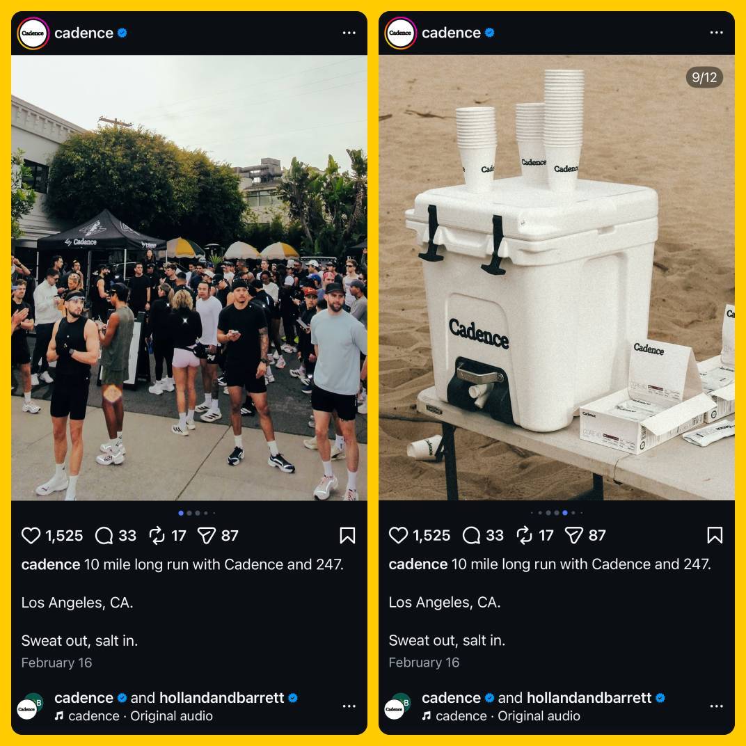 Cadence IRL Run Hosting