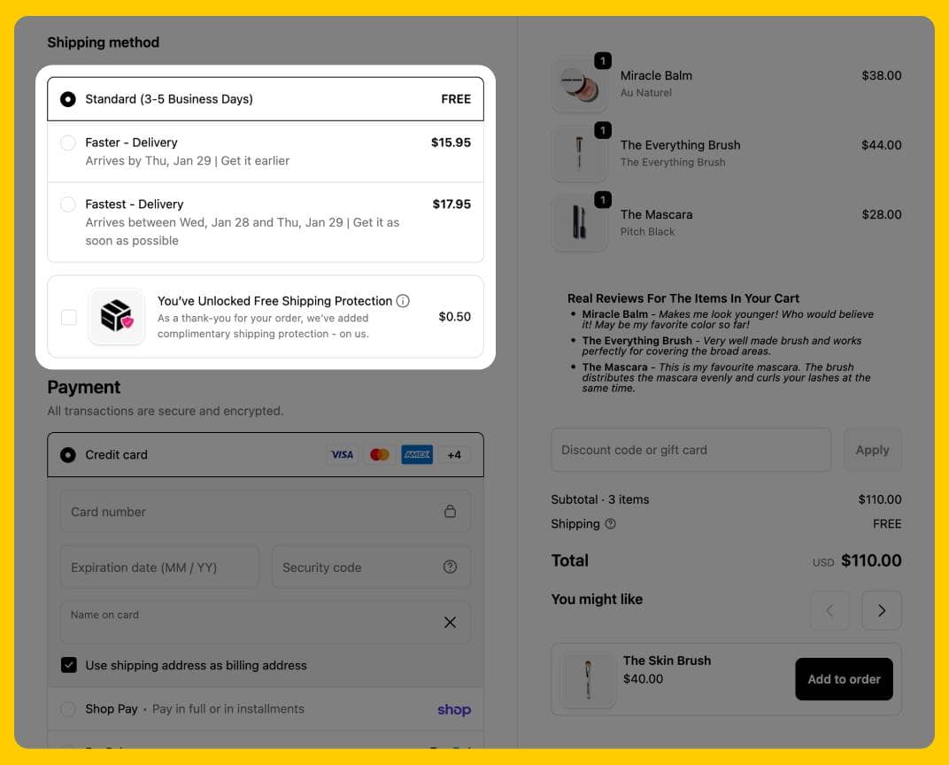 Jones Road Beauty Desktop Checkout