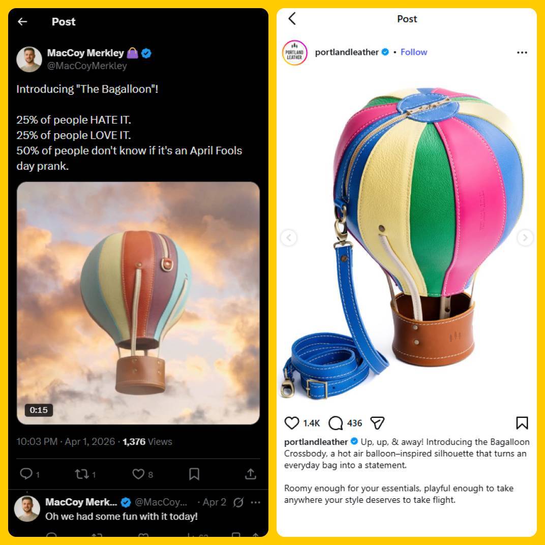 Portland Leather Goods Bagaloon