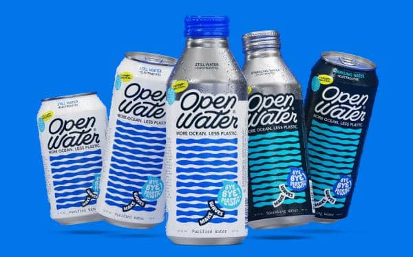 Open Water Refreshes Its Packaging