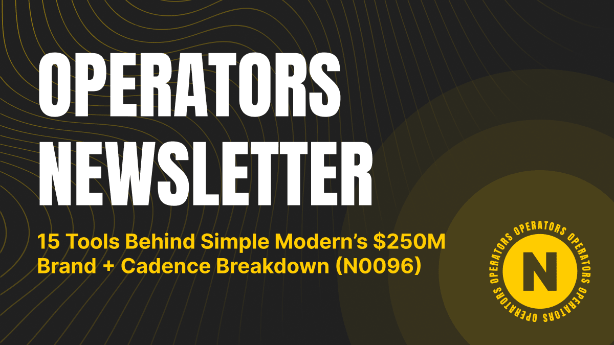 15 Tools Behind Simple Modern’s $250M Brand + Cadence Breakdown
