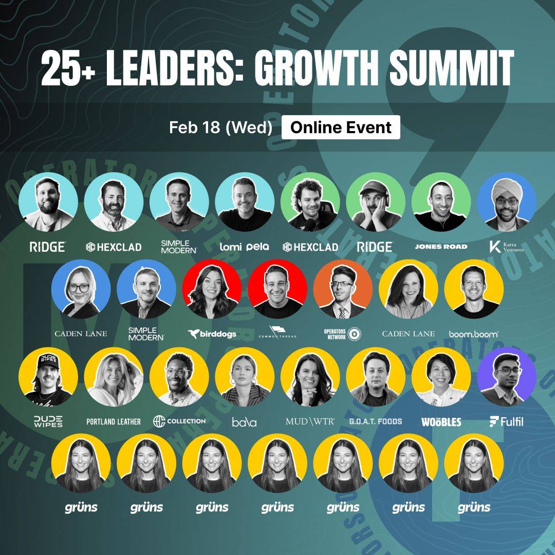 Operators Growth Summit