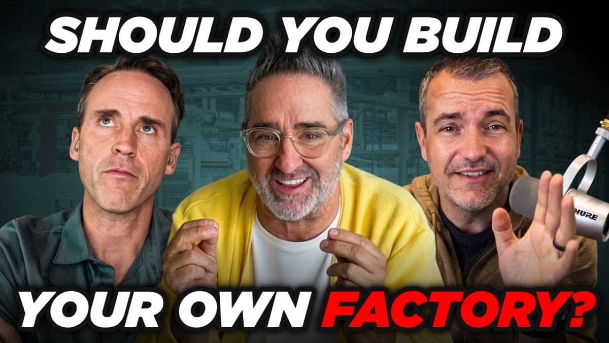 Ecommerce Founder’s Guide to Owning Your Manufacturing & Factory