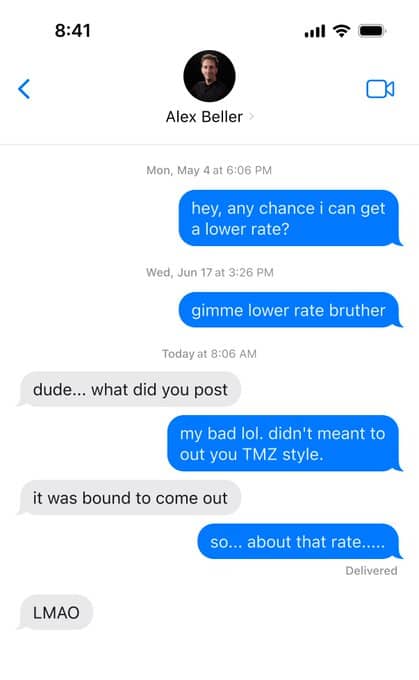 Alex Beller Text