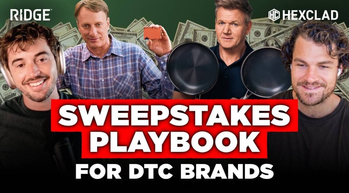 ​HexClad + Ridge Reveal Their DTC Sweepstakes Playbooks​