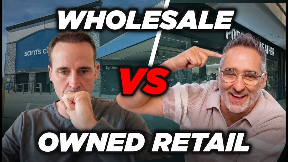 Opening Retail Stores vs. Going Wholesale: What the Numbers Say