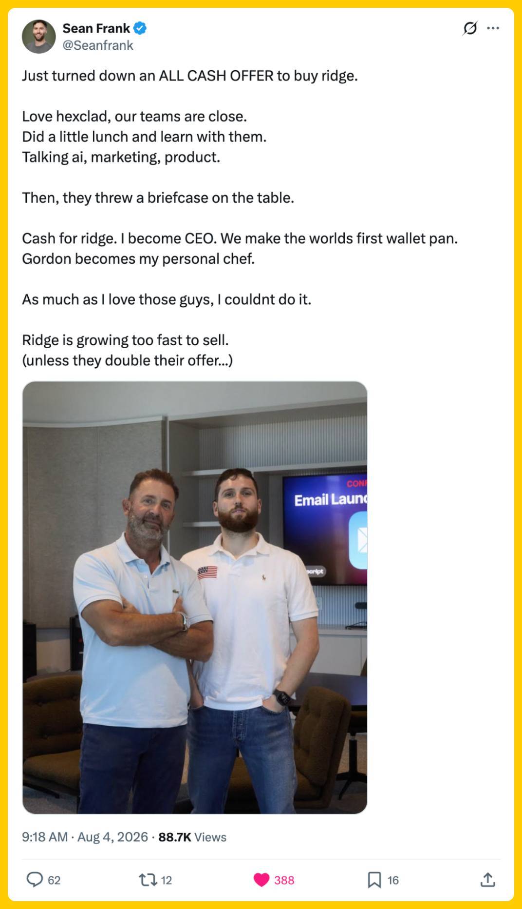 Sean Frank Postscript Leak