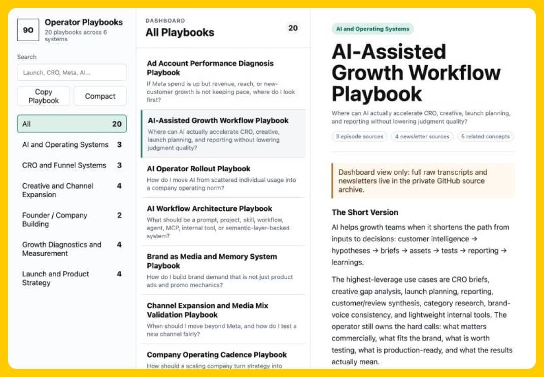 Cody Operators Portal Playbooks