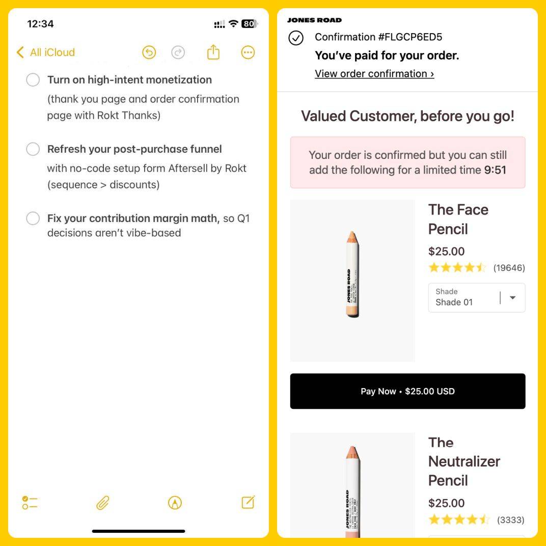 Aftersell by Rokt & Three Tweaks