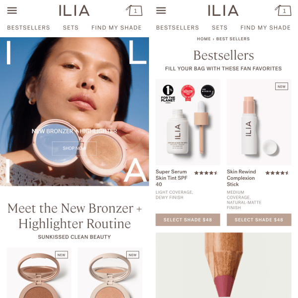 ILIA Beauty - Homepage & Bestsellers