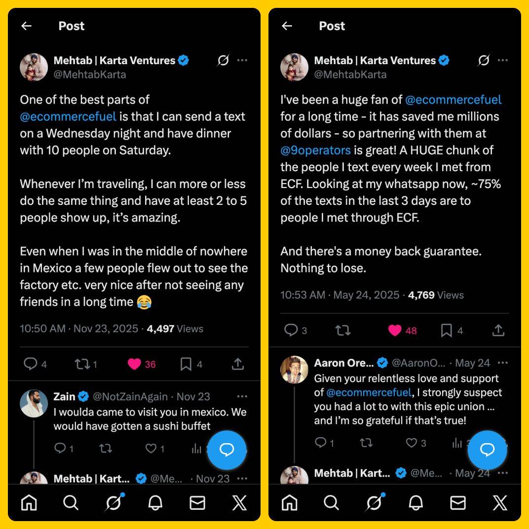 Mehtab eComFuel X Posts