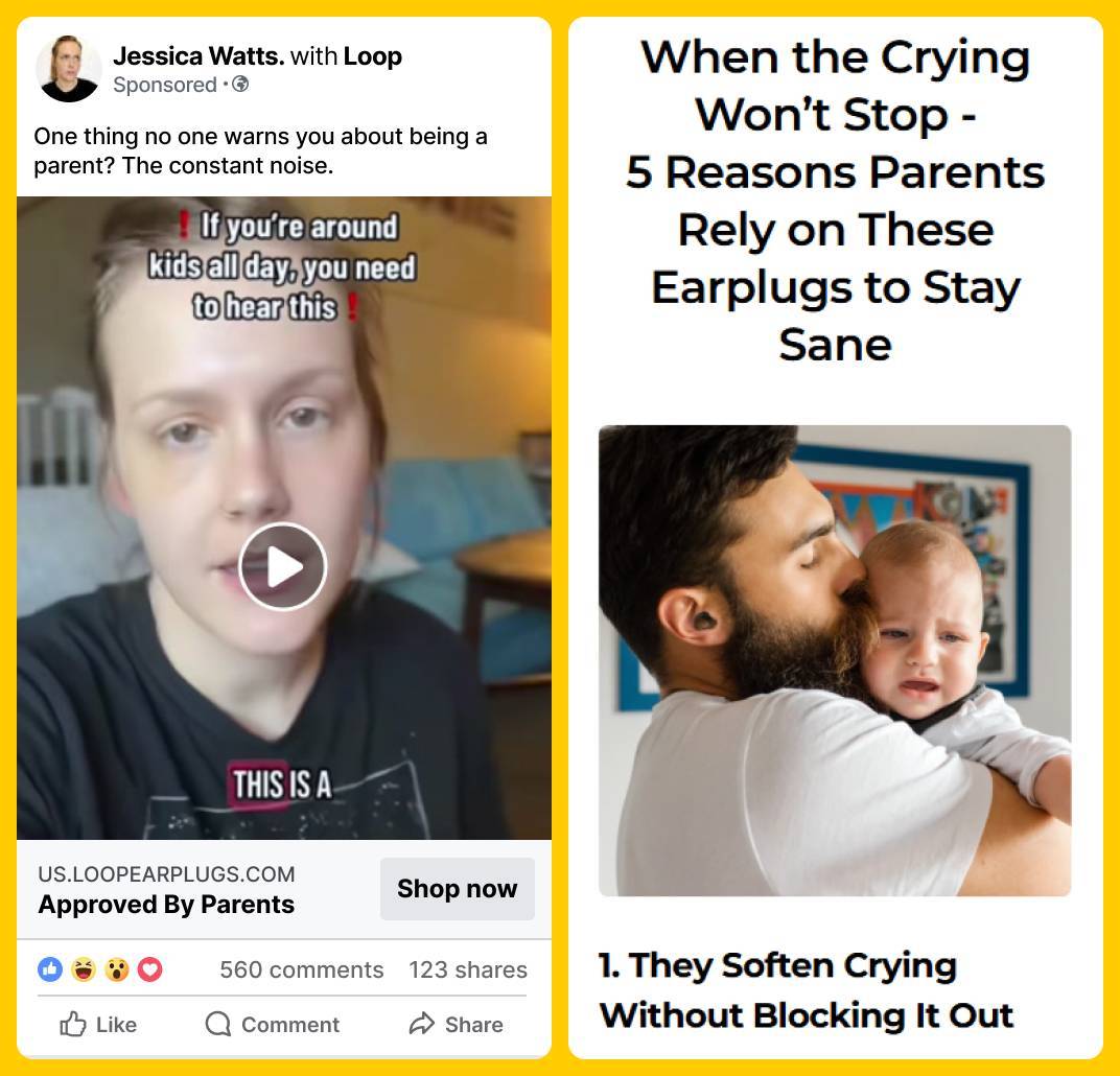 Loop Earplugs - When The Crying Won't Stop