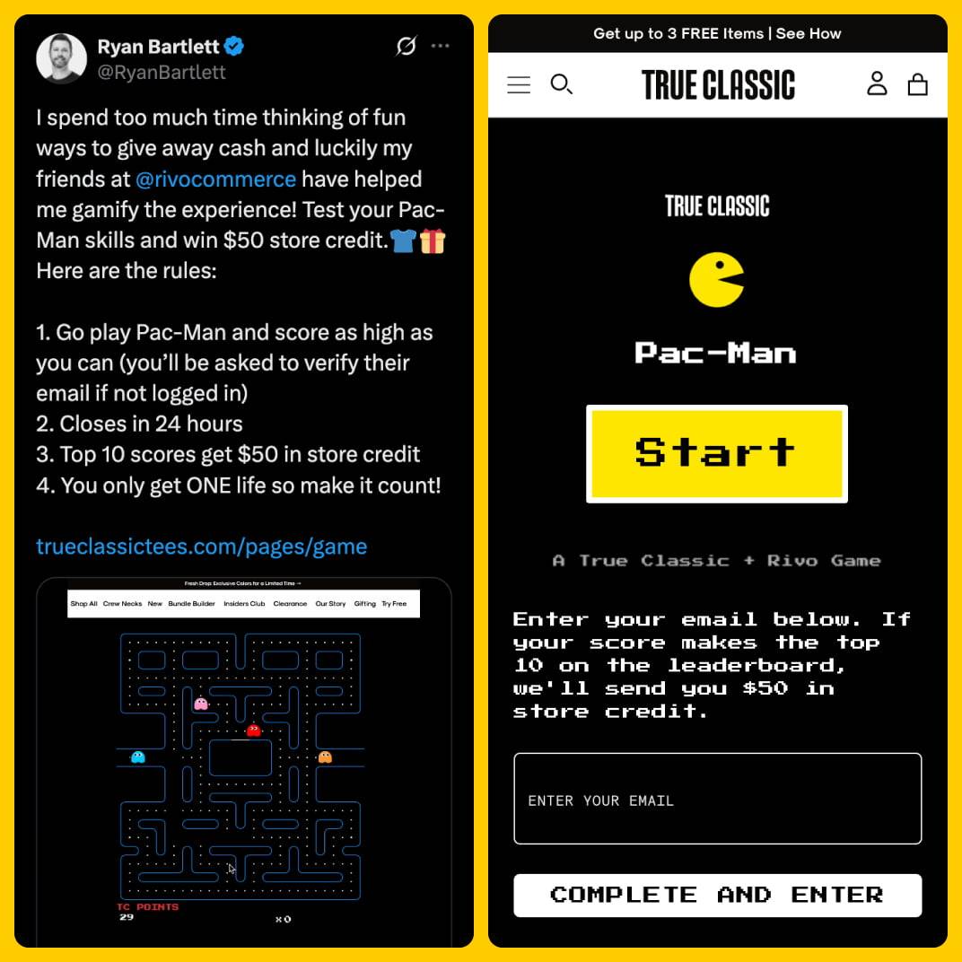 Ryan Bartlett Rivo Pac-Man Game