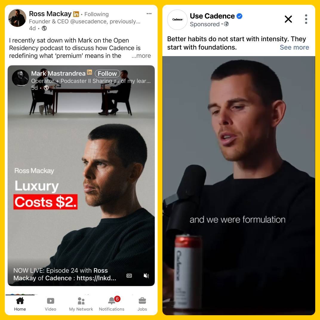 Ross Mackay Podcast to Meta Ad