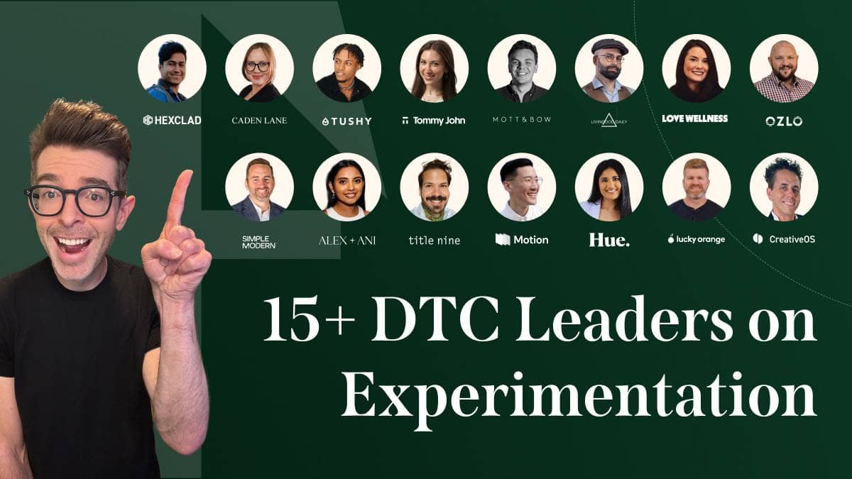 Ecommerce Experimentation Panel: 15+ Leaders