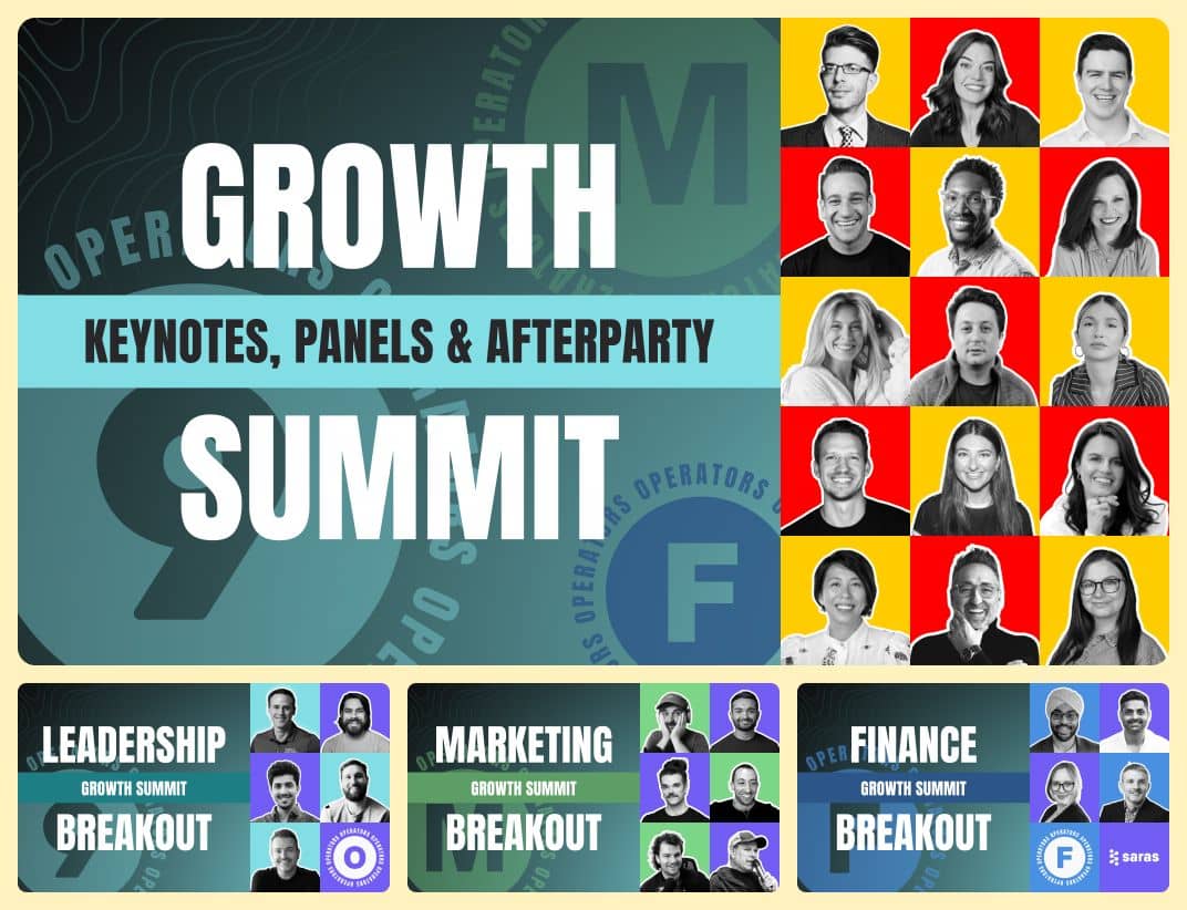 Operators Growth Summit YouTube Previews