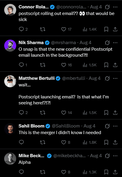 Sean Frank Tweet Replies