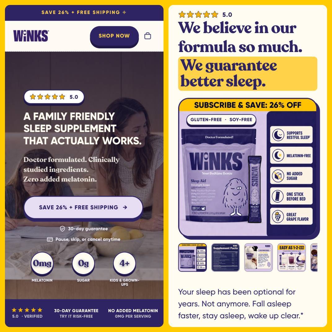 Winks Revealed