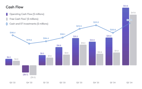 Hims & Hers Cash Flow Breakdown