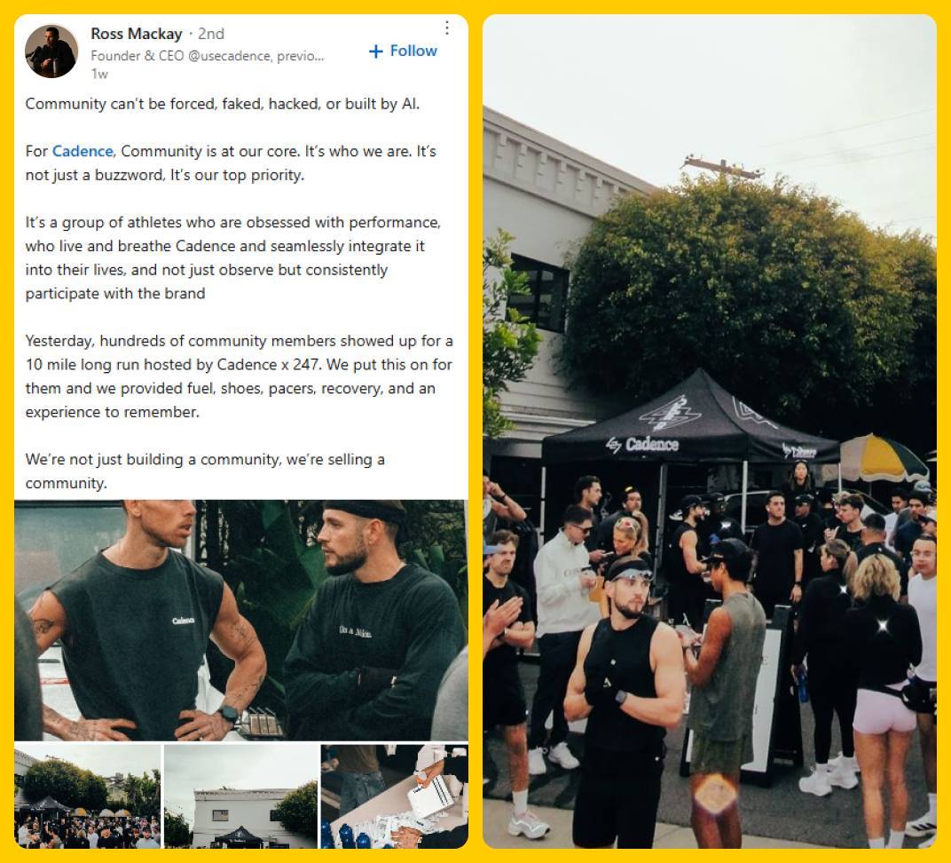 Ross Mackay Linkedin Post Cadence