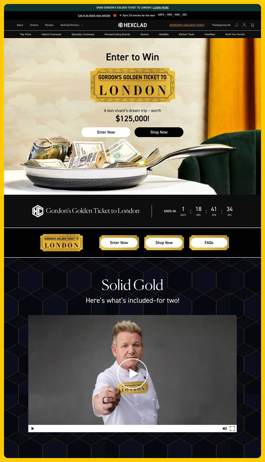 HexClad Sweepstakes