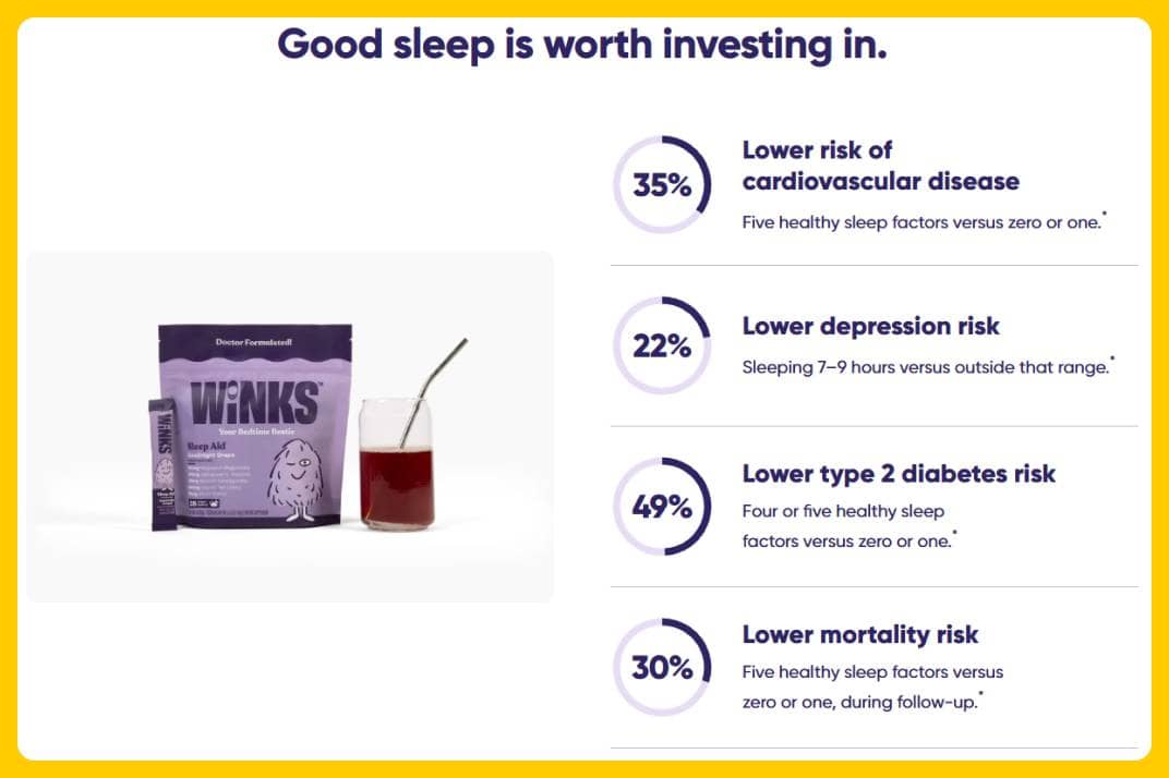 Winks Invest in Sleep