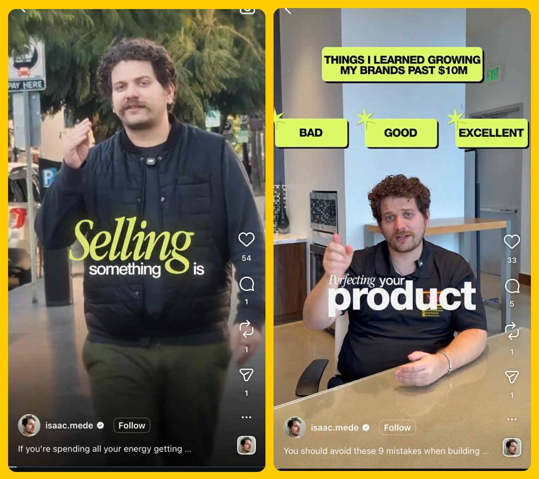 Isaac Medeiros Instagram Posts