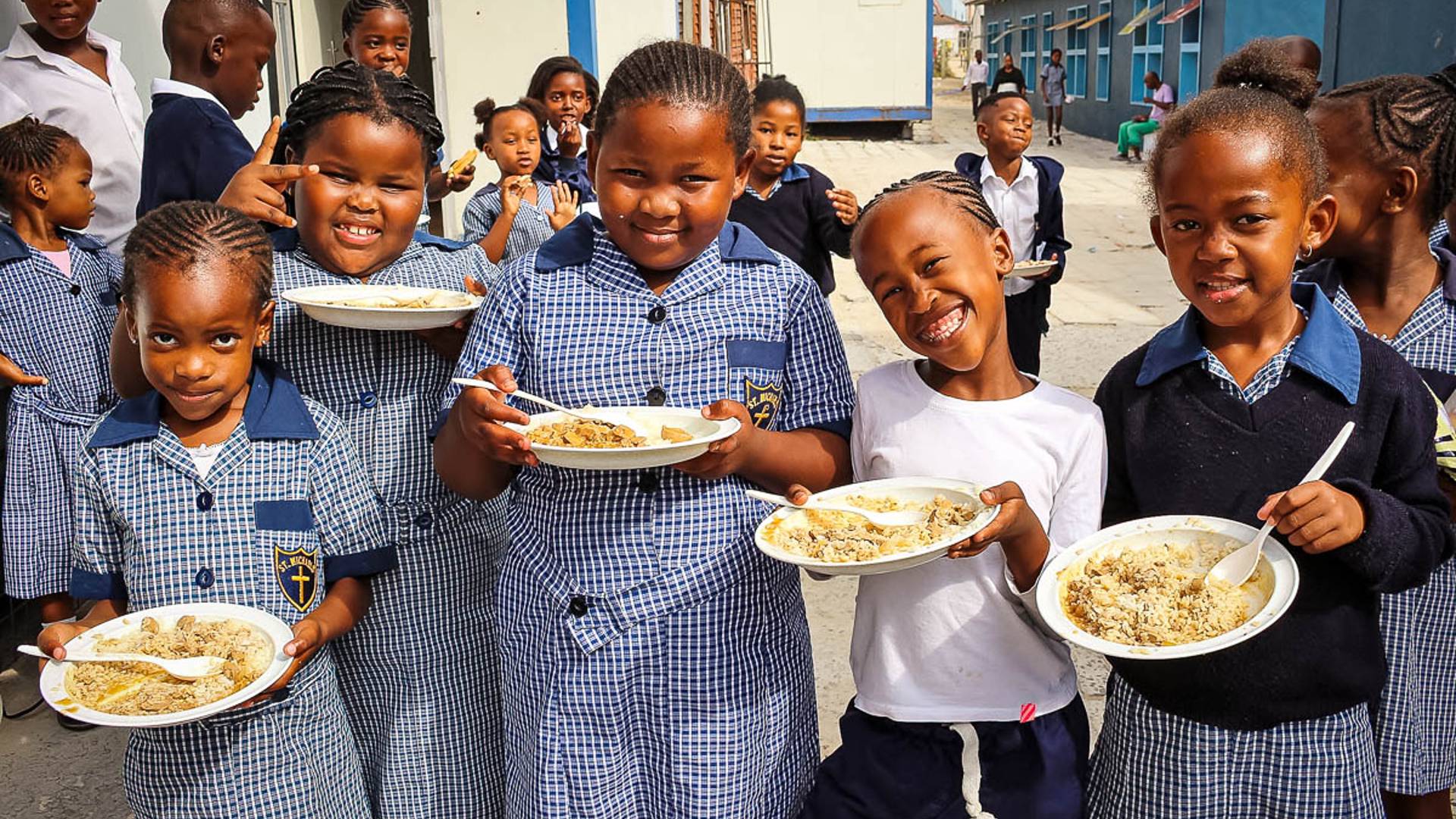 Children feeding
