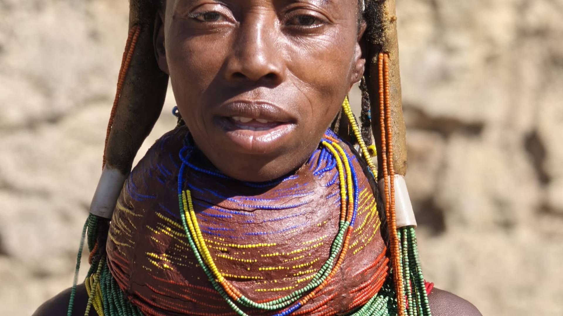 Mwila woman