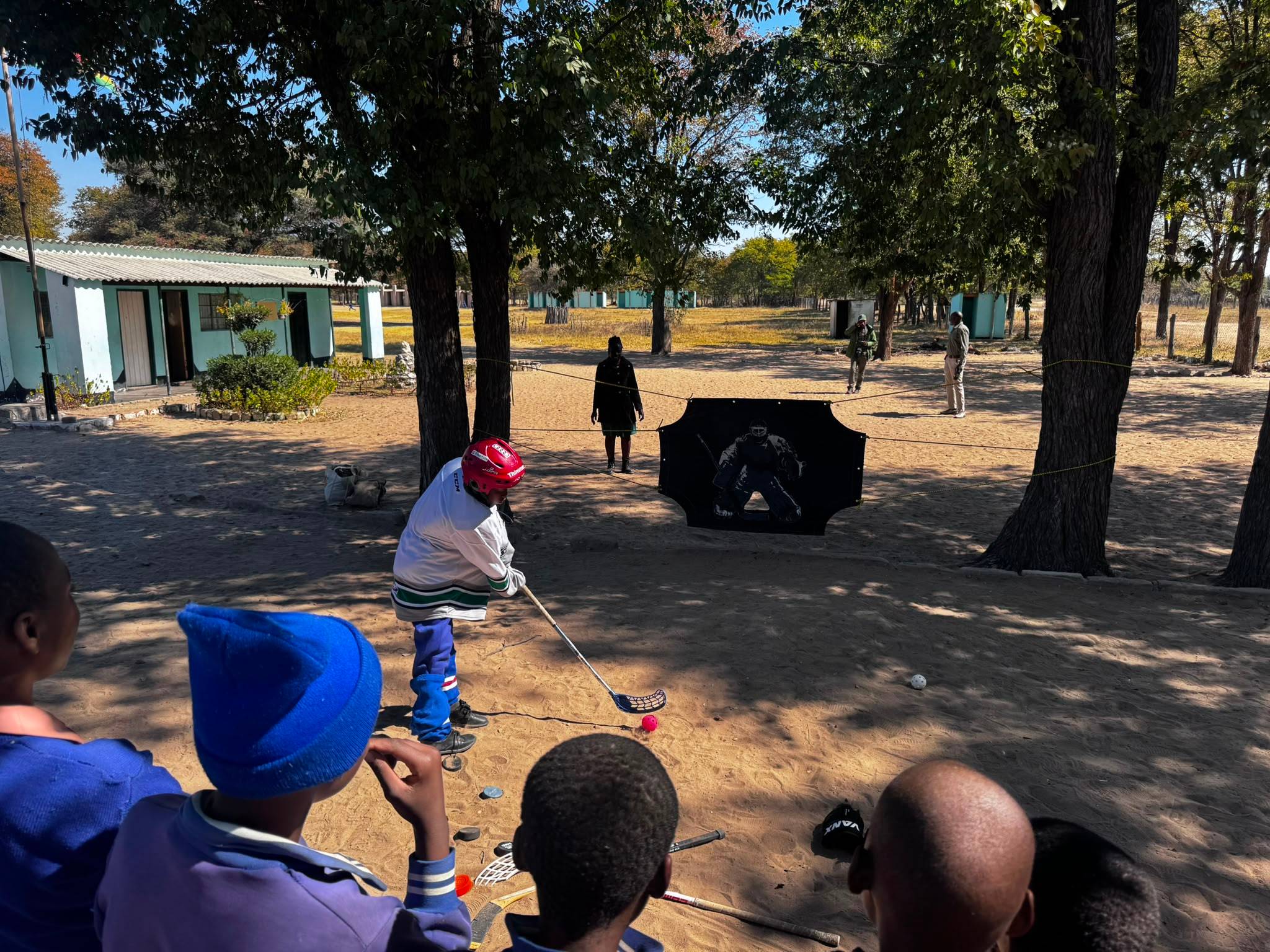 Ice Hockey initiation at Mlevu Primary School