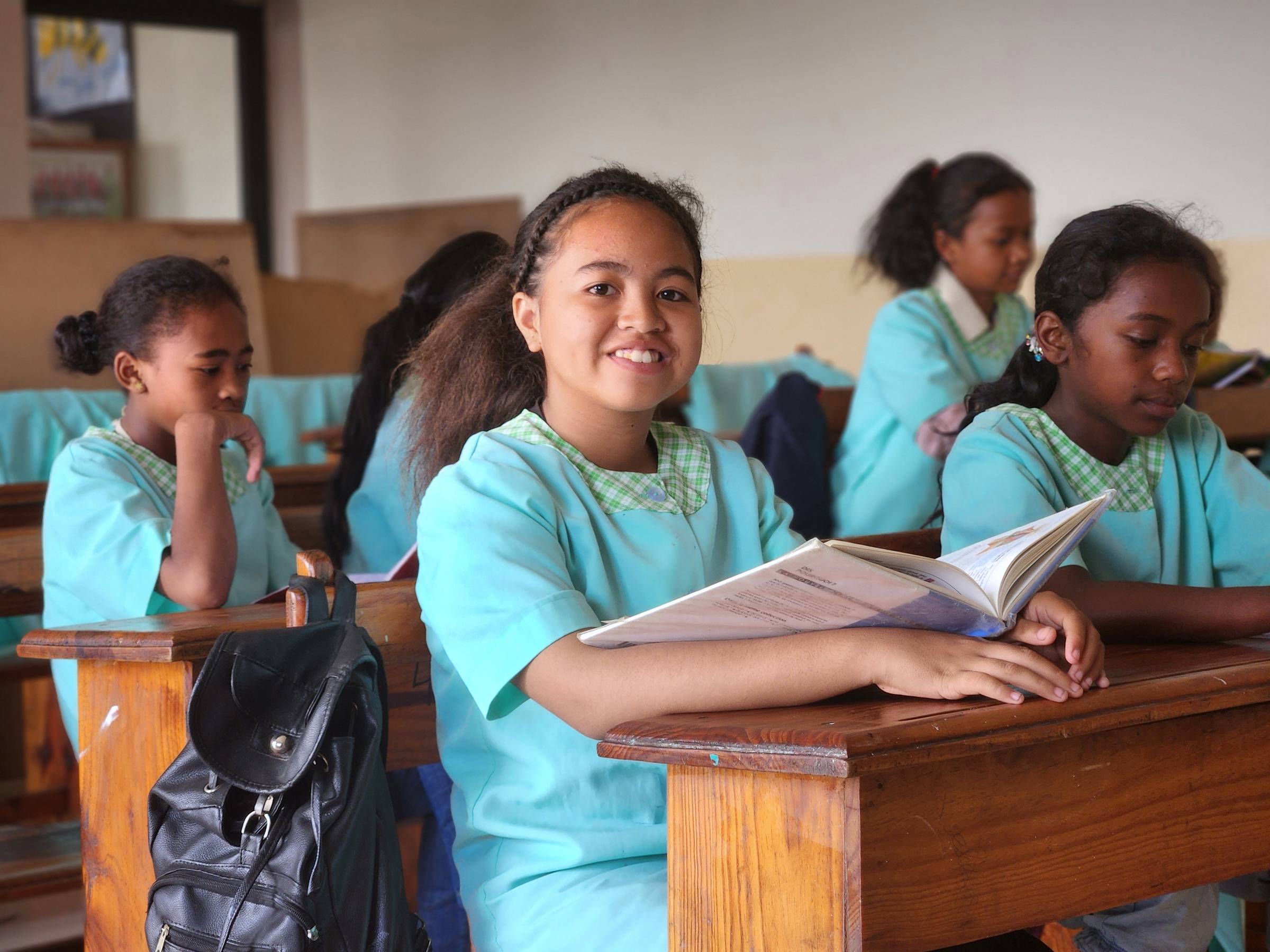 Classroom in Madagascar, Ile aux Enfants