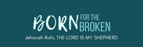 Born For The Broken Devotional Graphic - The Lord Is My Shepherd