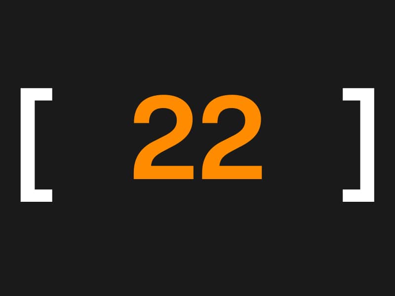 week [ twenty two ]