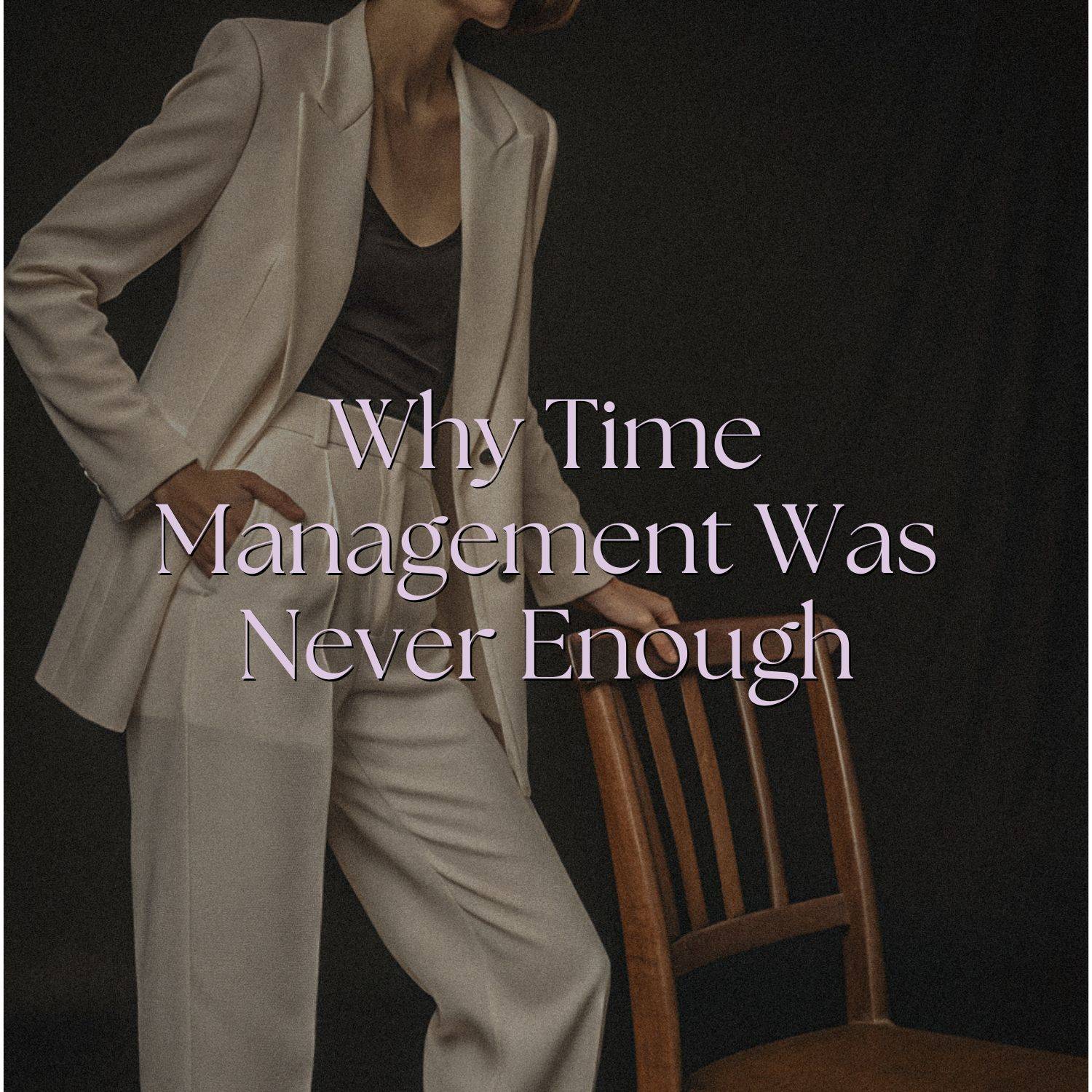 why time management was never enough - burnout prevention in business