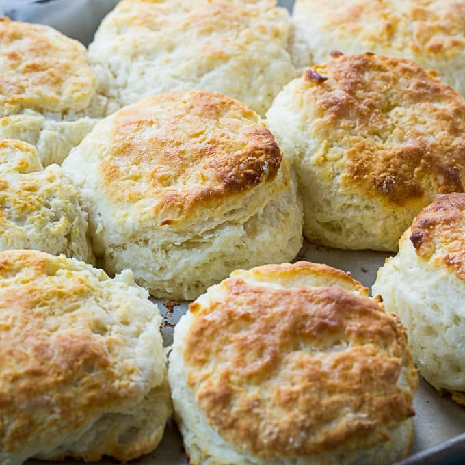 Sausage Gravy Stuffed Biscuits - Spicy Southern Kitchen