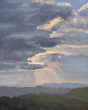 Sunrays Over St Marychurch
