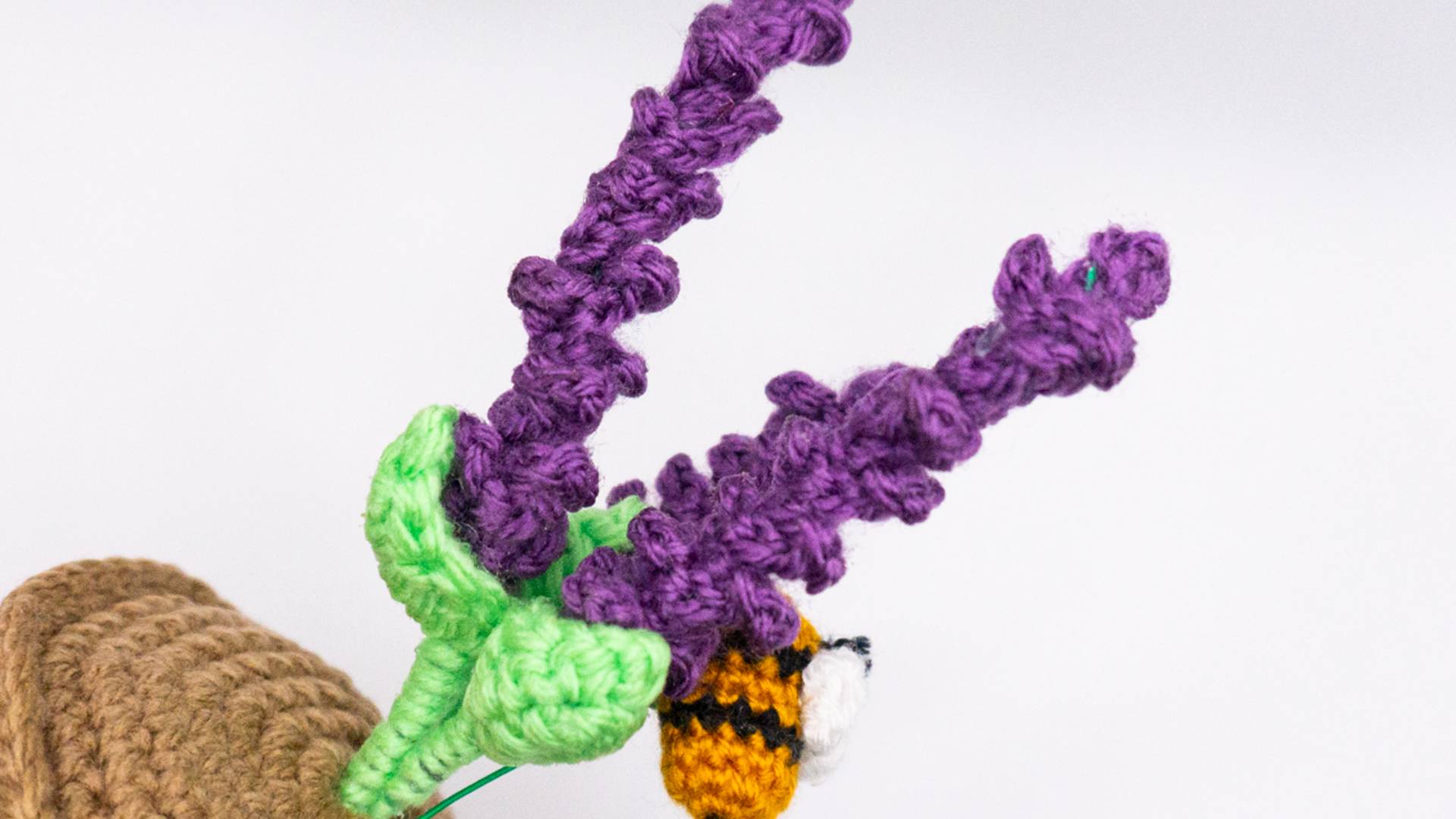 Crochet Lavender Plant