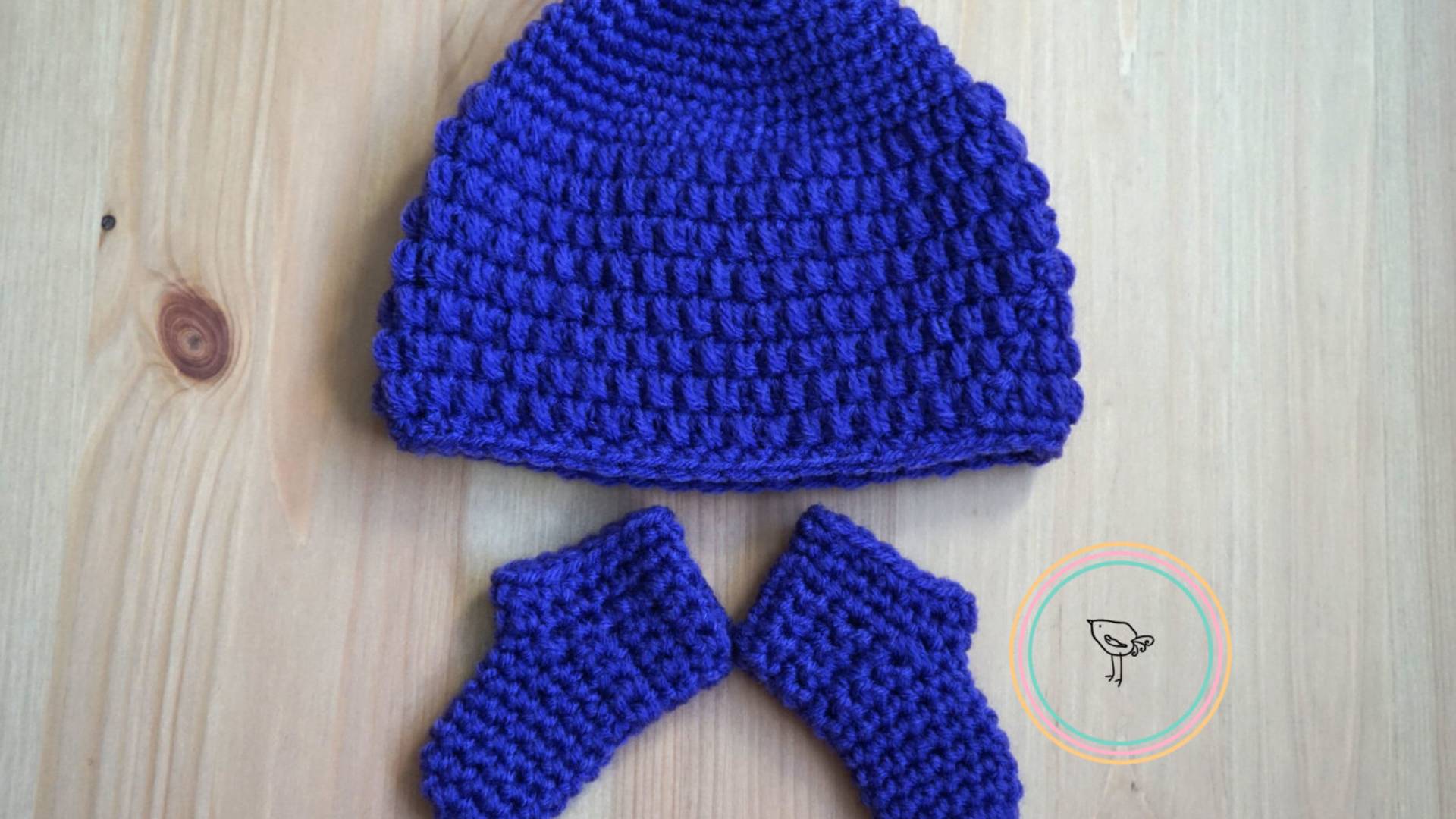 Crochet Newborn Hat and Booties