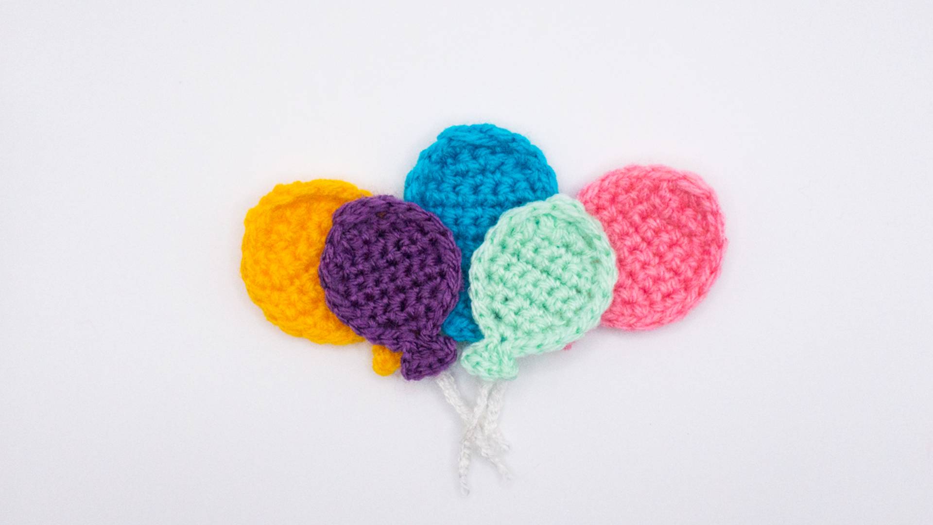 Crochet Balloon Appliques